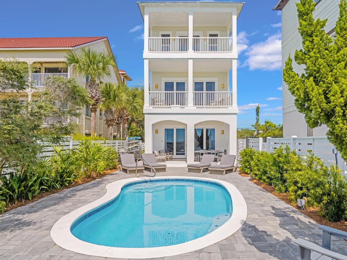 Shellstone Cottage - Beach Front Seacrest Home With Private Pool And 5 Bedrooms Home Inlet Beach Exterior photo
